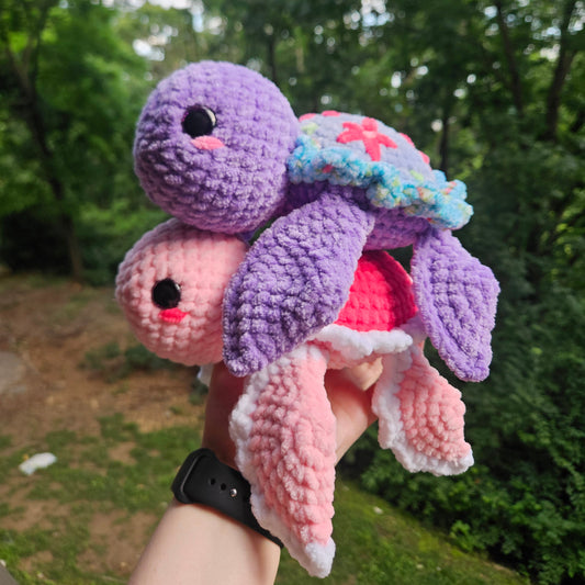 Girly Turtle Plushie