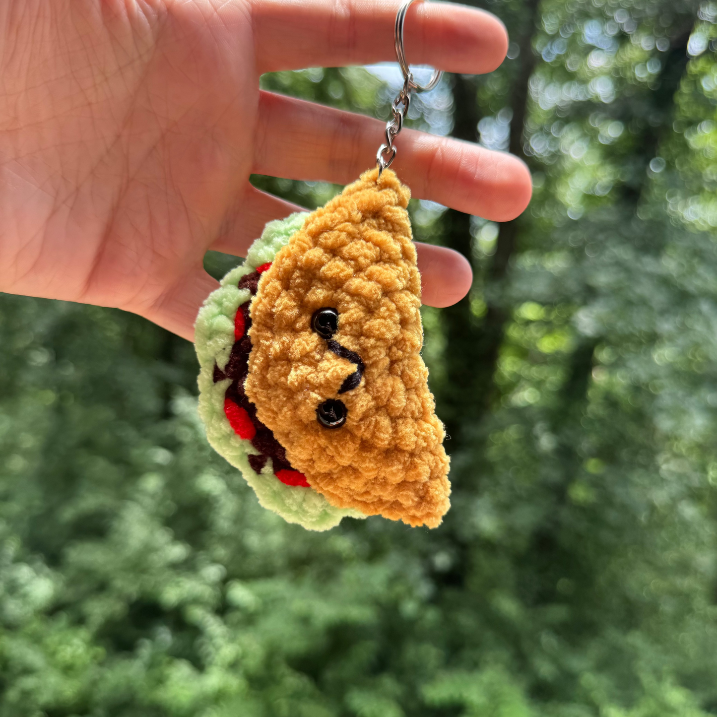 Taco Keychain