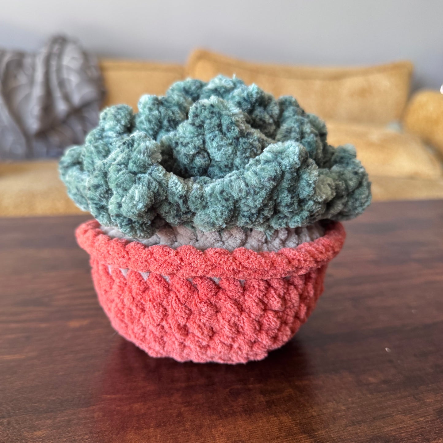 Succulent plushie