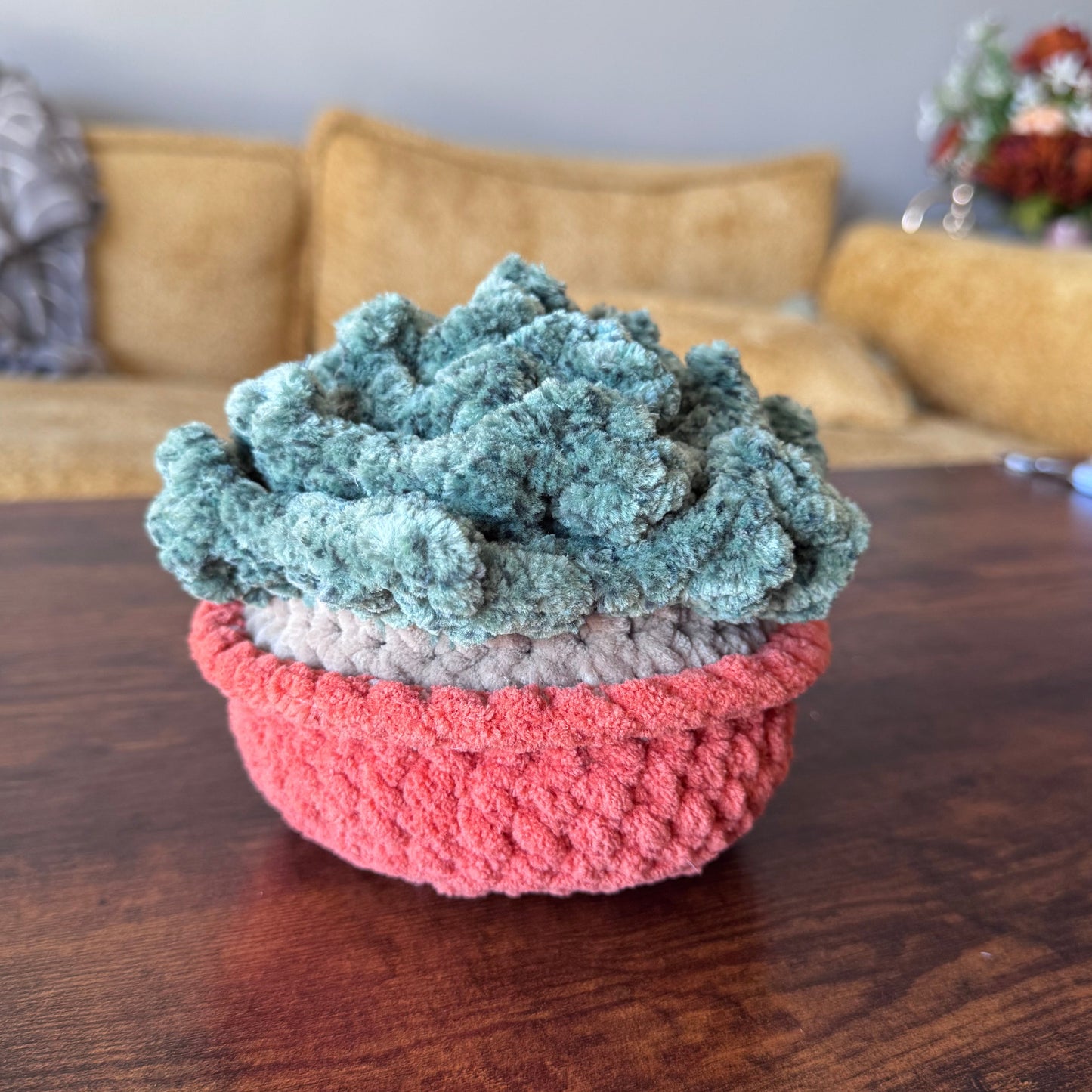 Succulent plushie