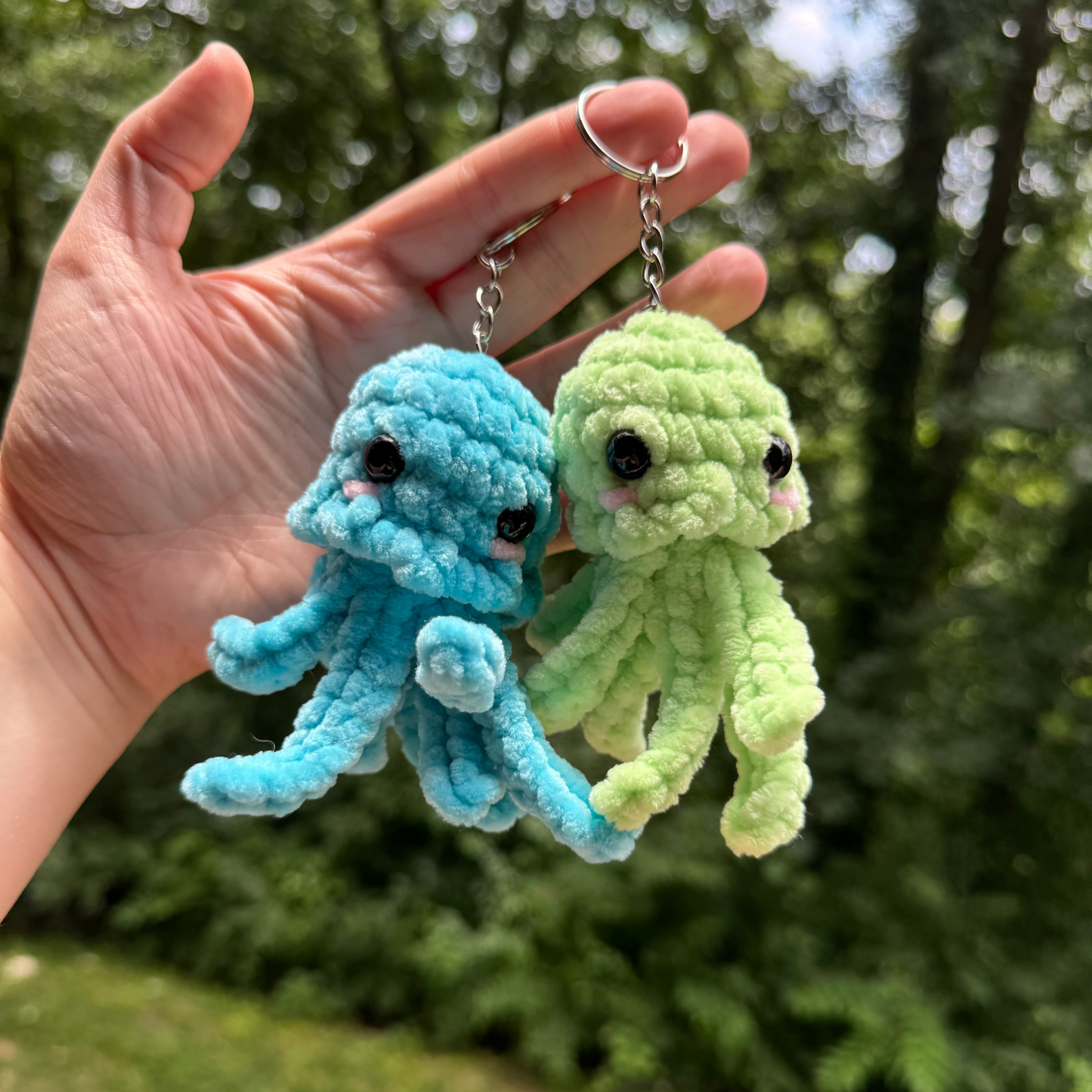 Jellyfish Keychain
