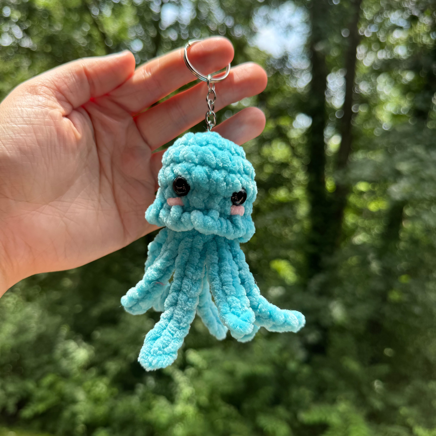 Jellyfish Keychain