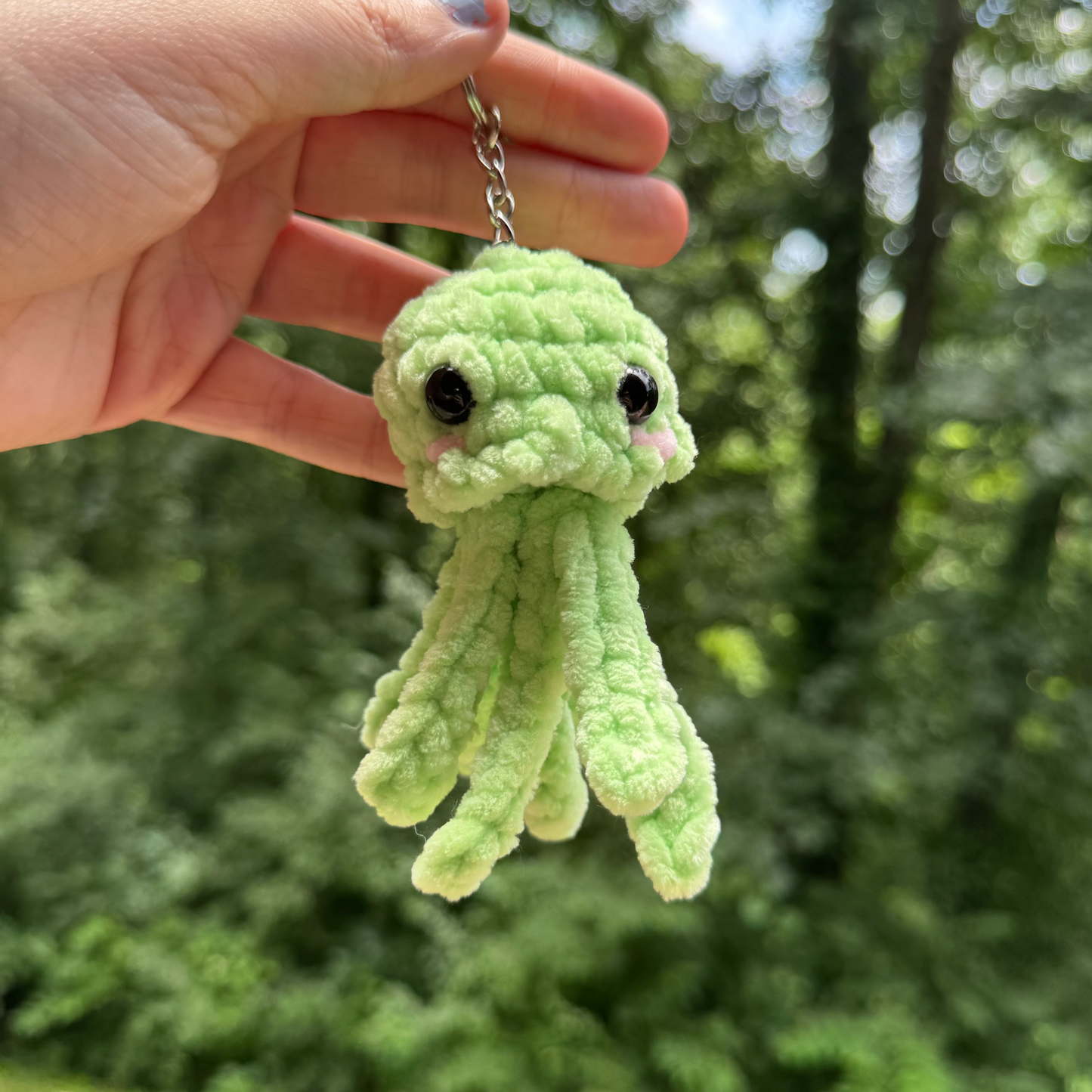 Jellyfish Keychain