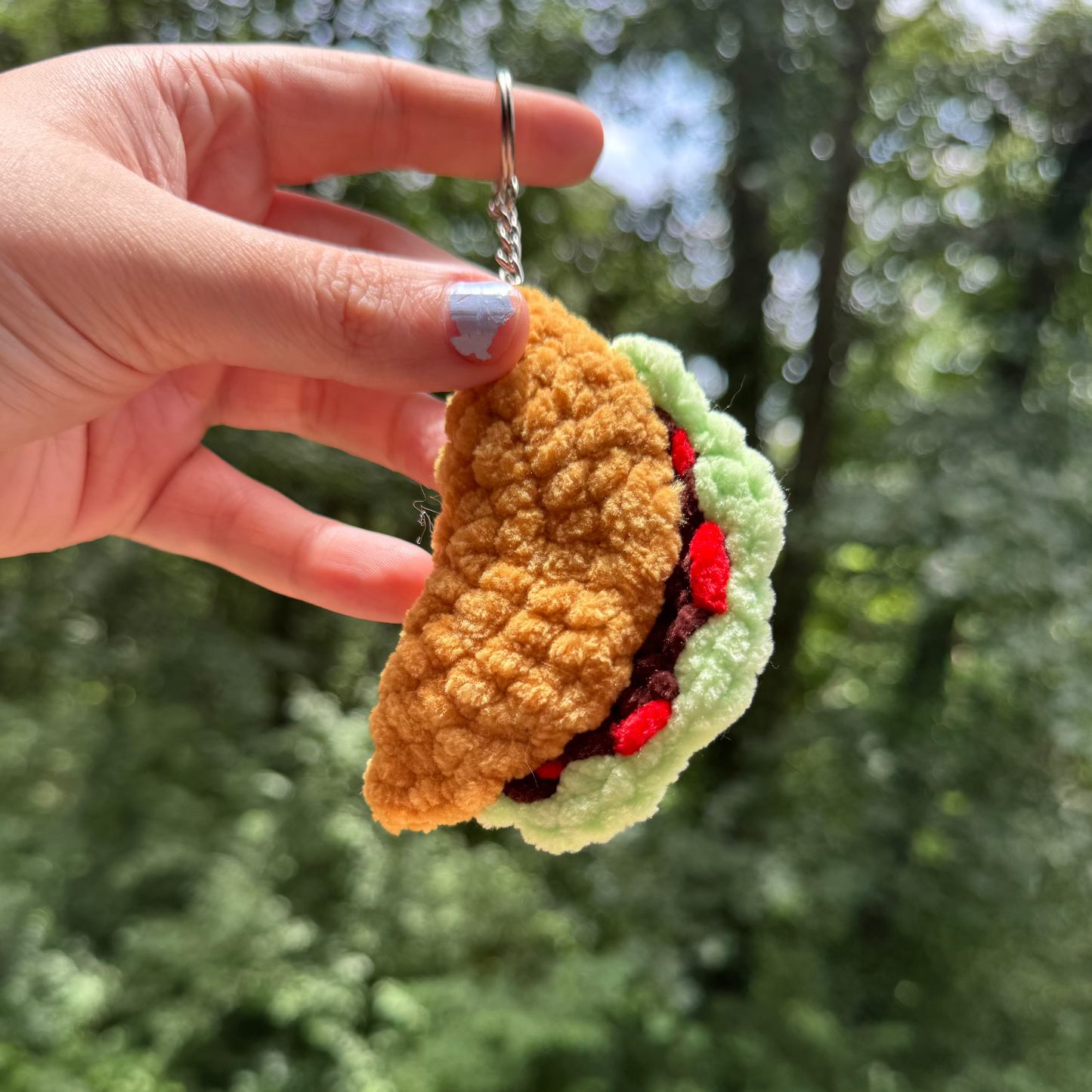 Taco Keychain