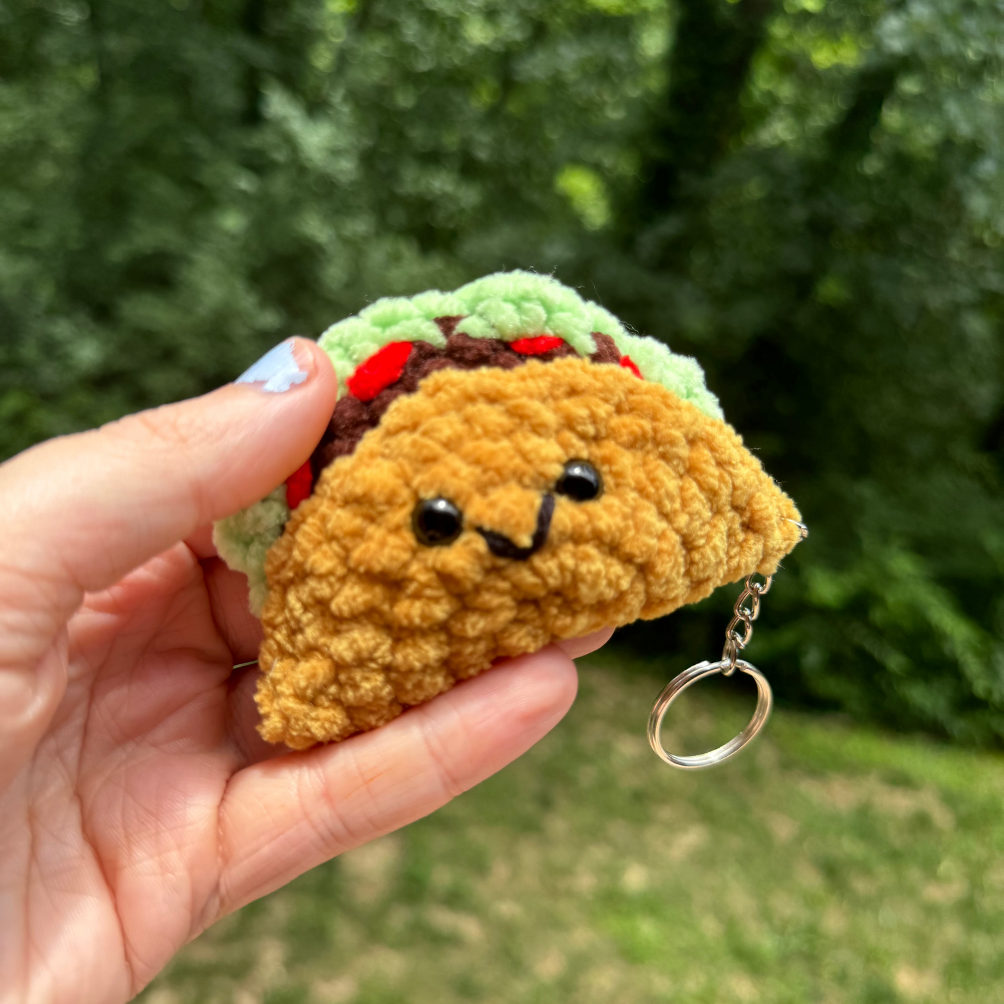 Taco Keychain