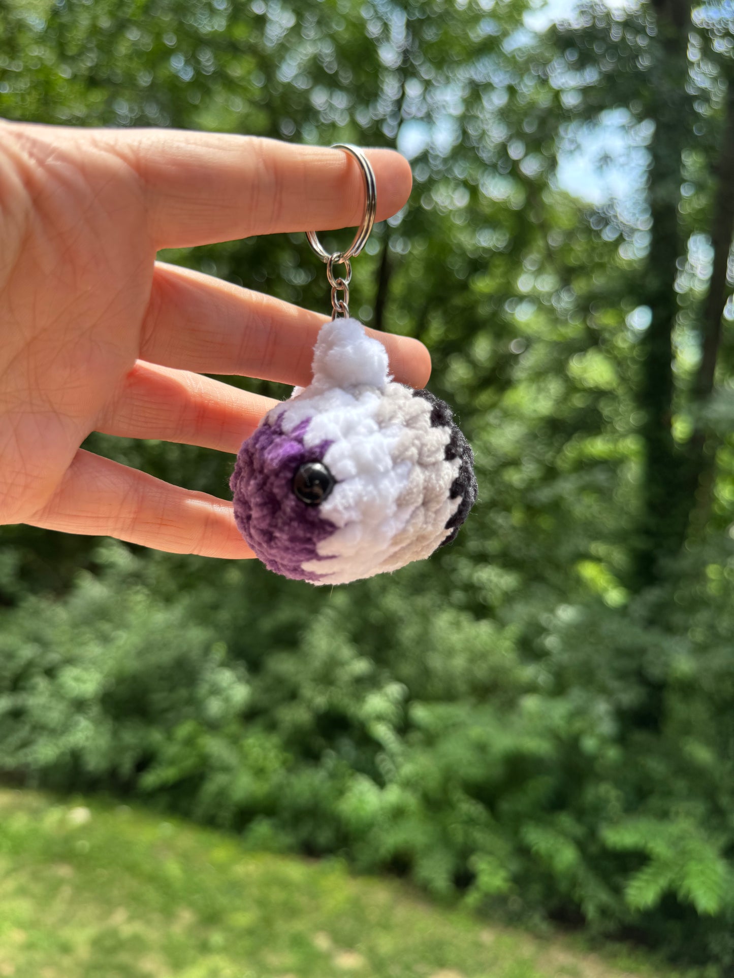 Pride Bee Keychain