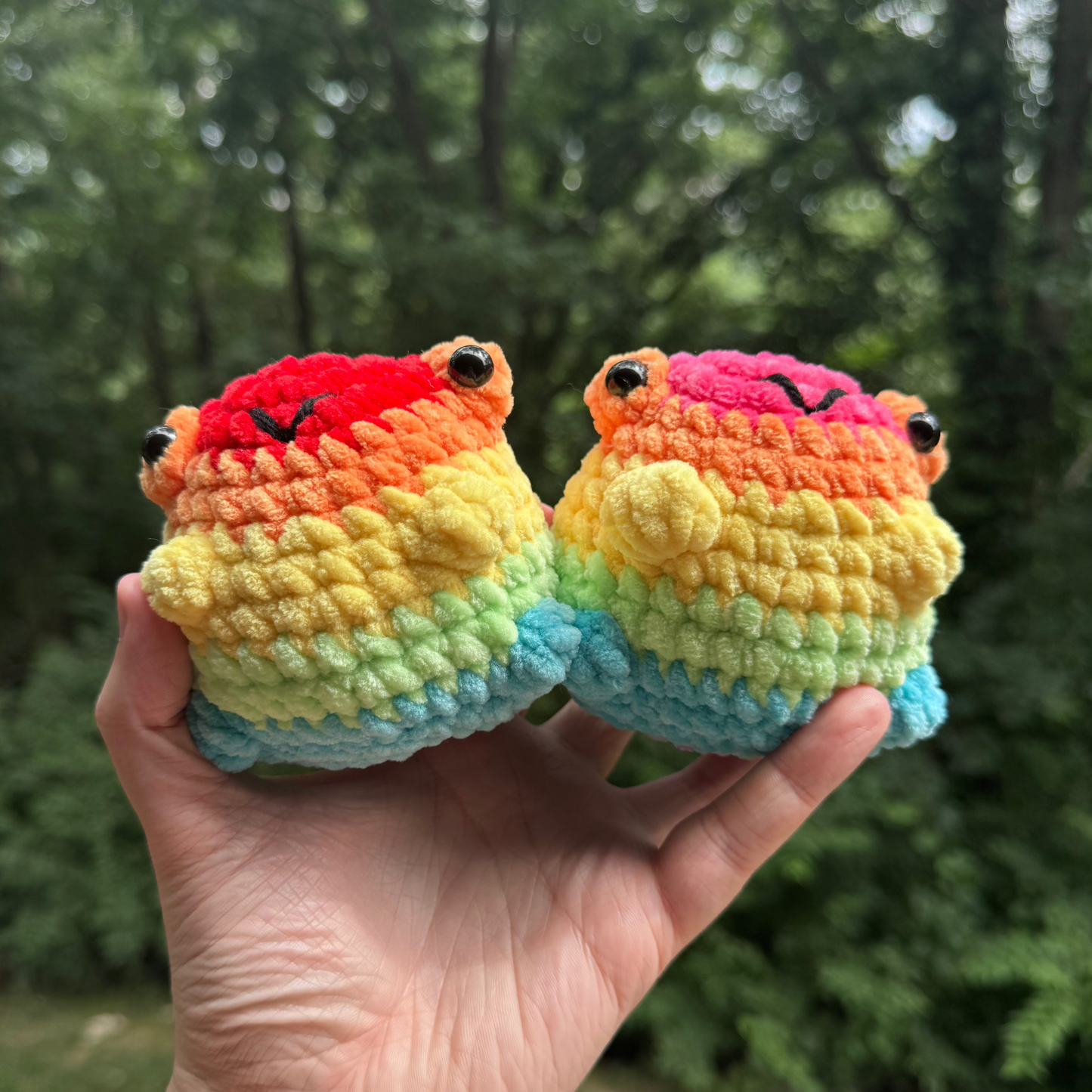 Cheeky Frog Plushie