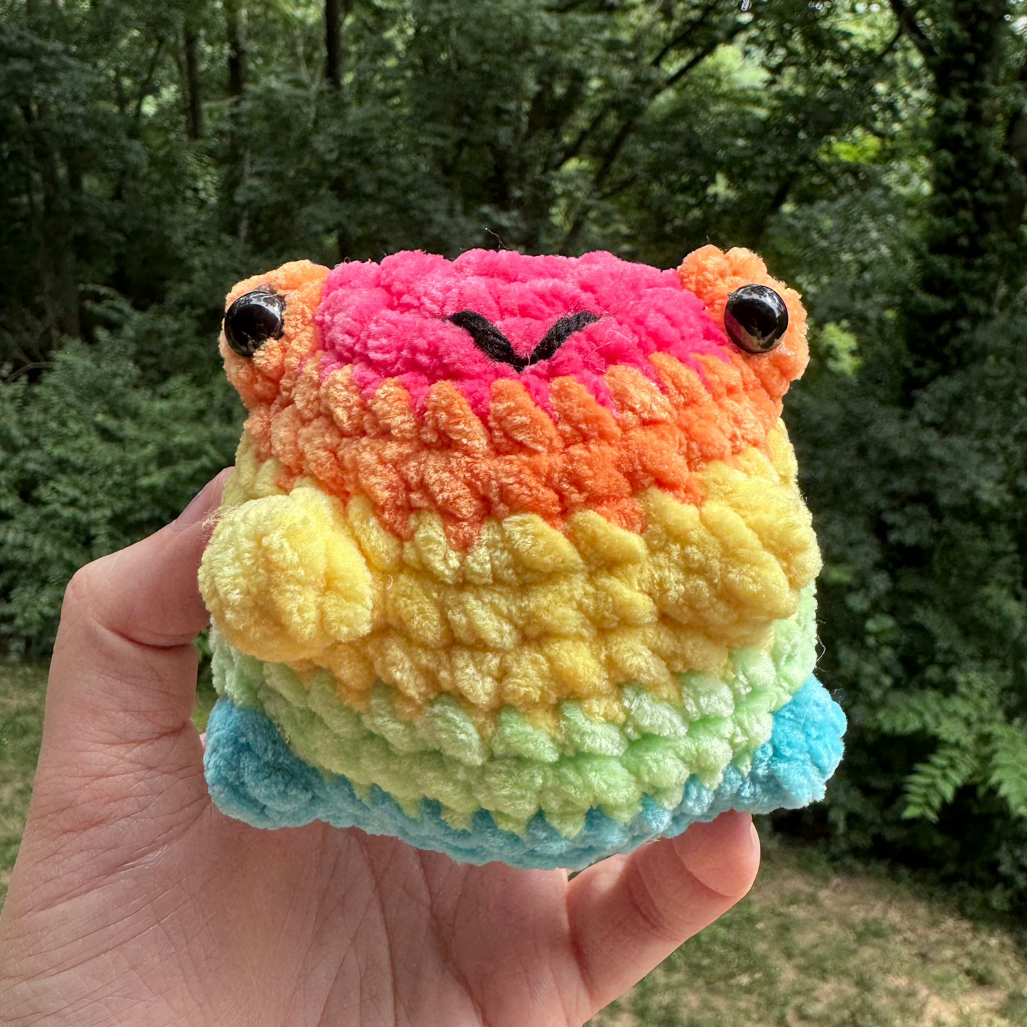 Cheeky Frog Plushie
