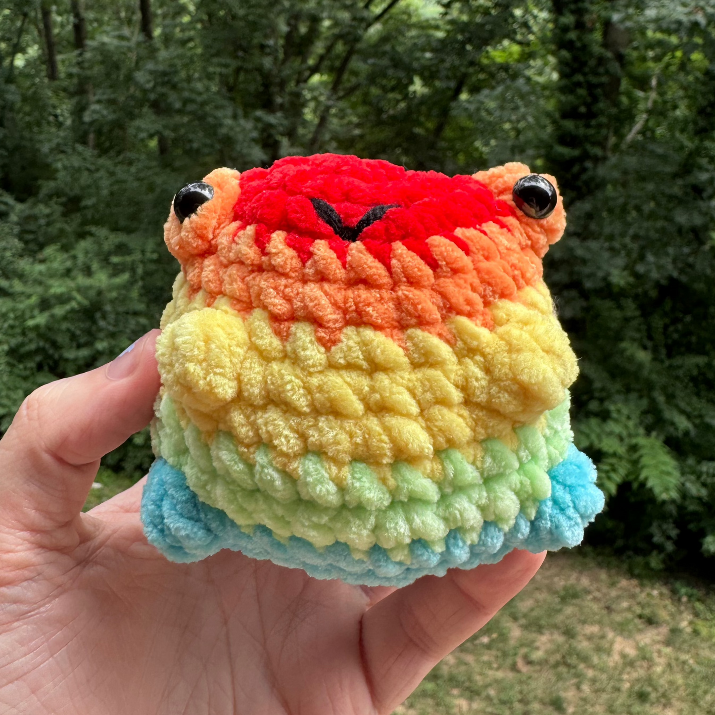 Cheeky Frog Plushie
