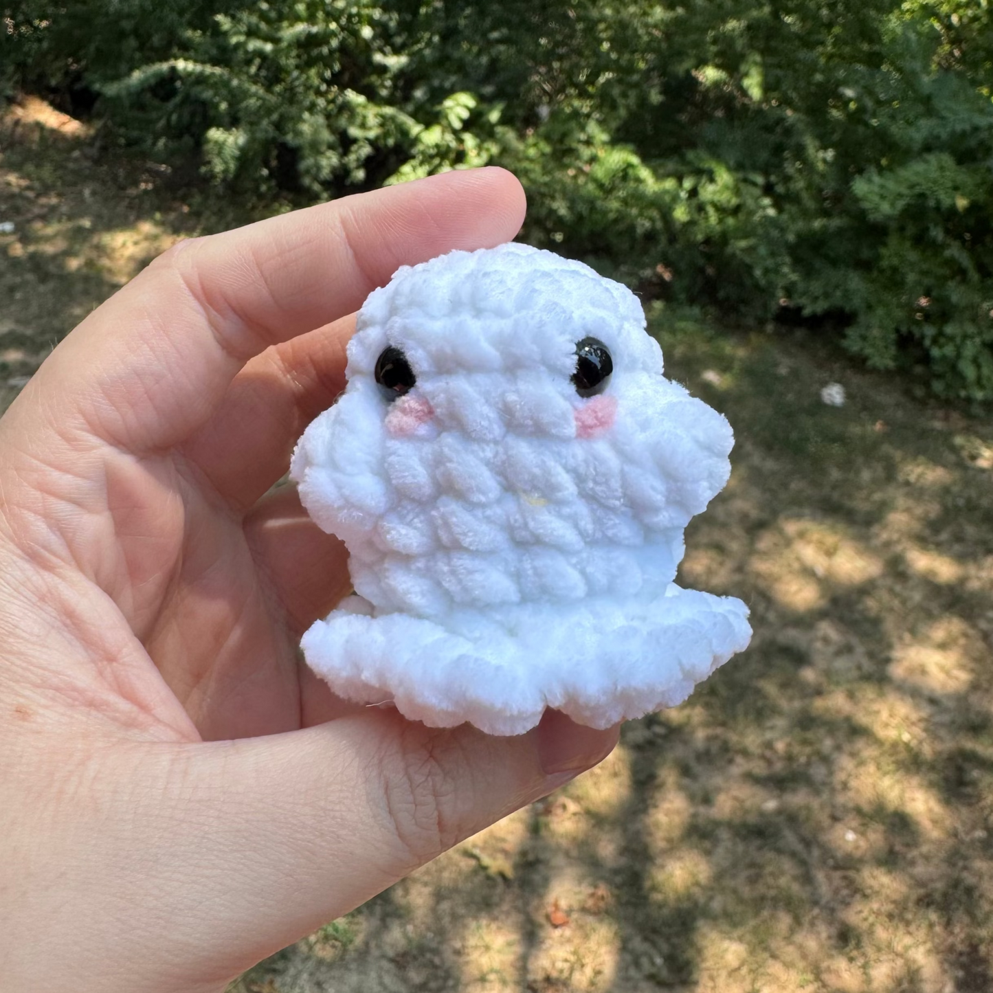 Pumpkin Ghost Hanger PDF PATTERN